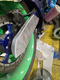 STG Swingarm cover fits side mount tag (gloss black)