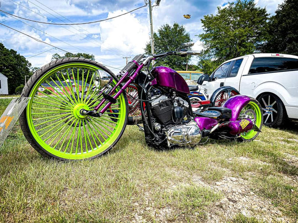 Custom 30" Harley Davidson. SOLD